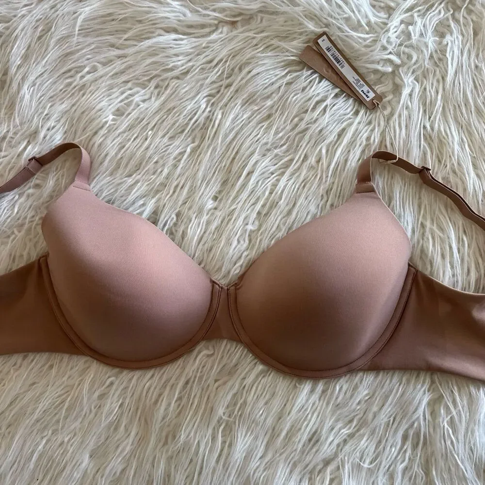 Skims Fits Everybody T-shirt Bra Sienna Size 34DDD - Picture 4 of 8
